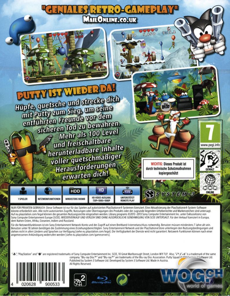 Putty Squad - Sony PlayStation 4 (PS4) (1) video game collectible - Main Image 2