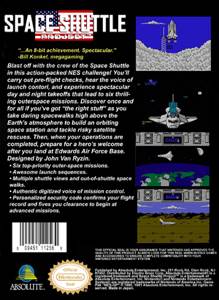 Space Shuttle Project - Nintendo Entertainment System (NES) (ABSOLUTE ENTERTAINMENT - 1) video game collectible [Barcode 099451112561] - Main Image 2