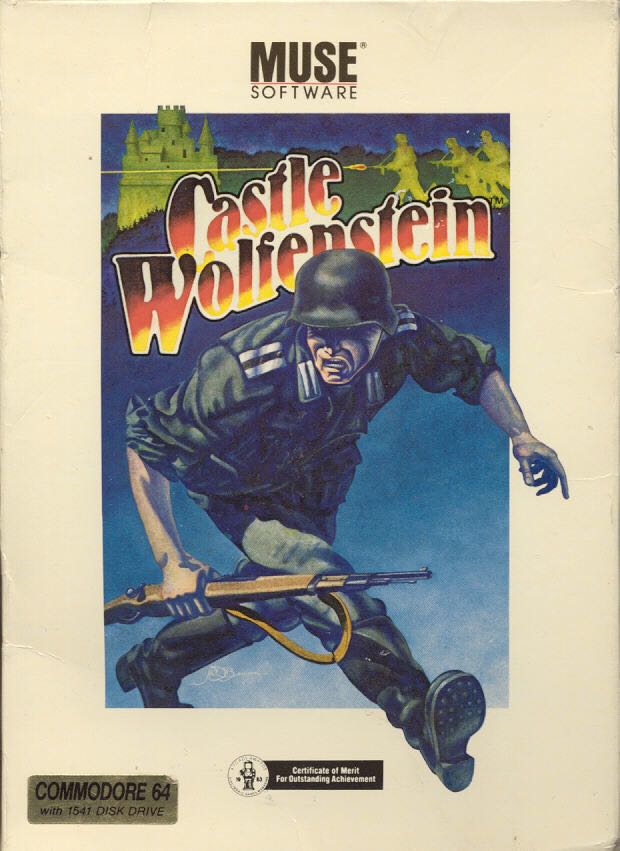 Castle Wolfenstein - Commodore 64 (Muse Software) video game collectible - Main Image 1