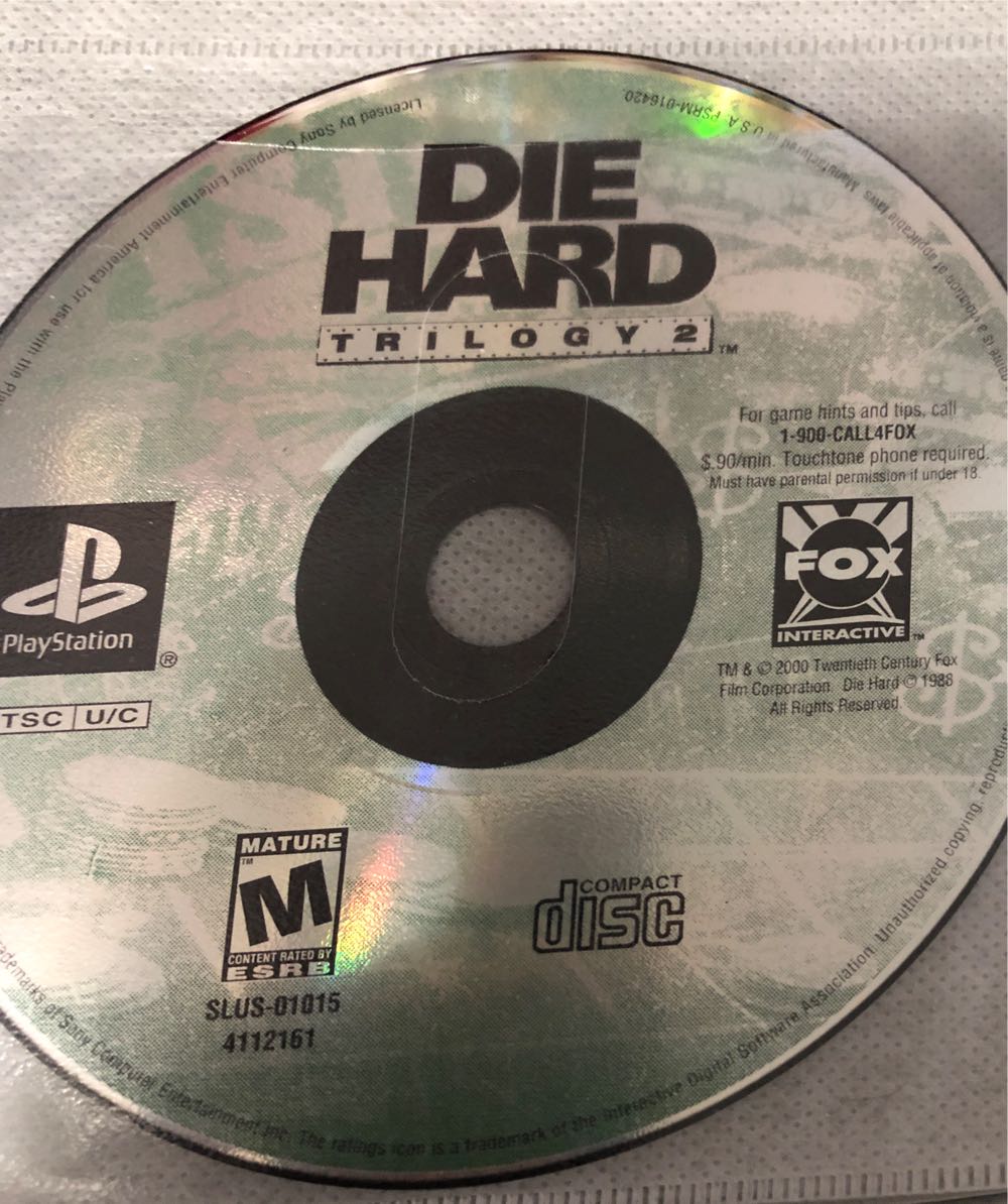 Die Hard Trilogy 2: Viva Las Vegas - Sony PlayStation (Fox Interactive - 1) video game collectible - Main Image 4