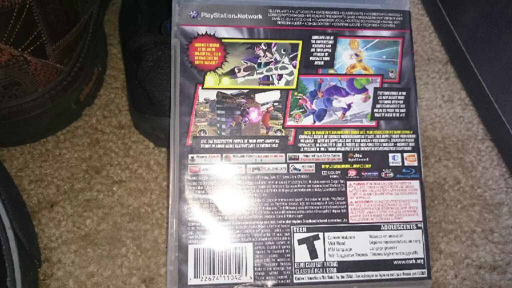 Dragon Ball Raging Blast 2 - Sony PlayStation 3 (PS3) (Bandai) video game collectible [Barcode 722674110426] - Main Image 2