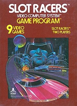 Slot Racers - Atari 2600 (Atari, Inc. - 2) video game collectible - Main Image 2