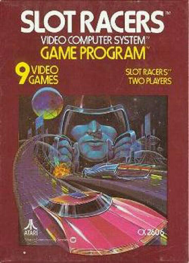 Slot Racers - Atari 2600 (Atari) video game collectible - Main Image 1