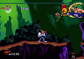 Earthworm Jim - Sega CD (Playmates Interactive - 1) video game collectible [Barcode 040421840229] - Main Image 3