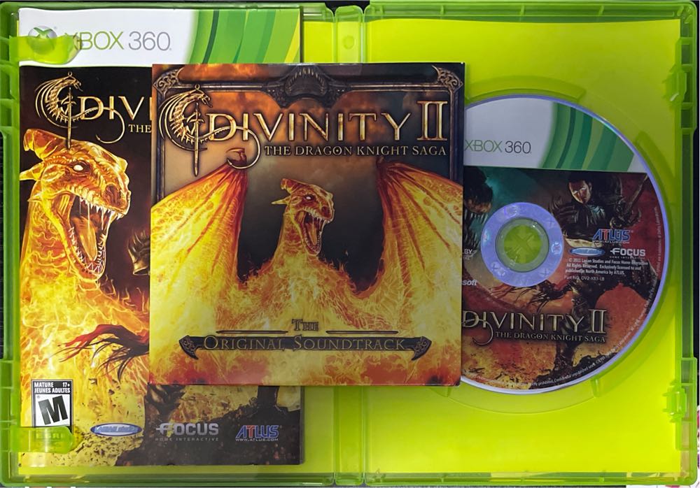 Divinity II: The Dragon Knight Saga - Microsoft Xbox 360 (Atlus - 1) video game collectible [Barcode 730865900046] - Main Image 3