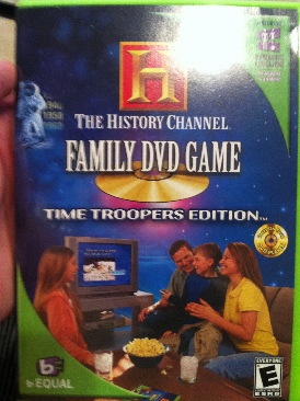 History Channel Family DVD Game - Microsoft Xbox video game collectible [Barcode 898823000044] - Main Image 1