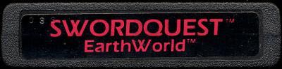 Swordquest: EarthWorld (Silver Pic Label) OWN=2000 - Atari 2600 (Atari - 1) video game collectible - Main Image 3