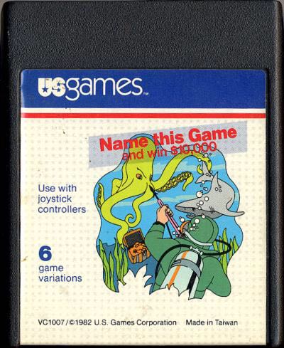 Name This Game - Atari 2600 (U.S. Games Corporation - 1) video game collectible - Main Image 2
