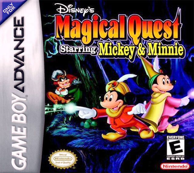 The Magical Quest Starring Mickey Mouse - Nintendo Game Boy video game collectible - Main Image 1