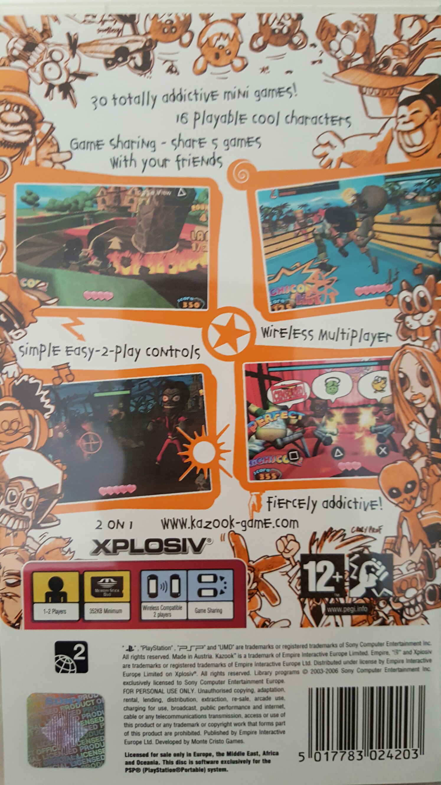 Kazook - Sony PlayStation Portable (PSP) video game collectible - Main Image 2