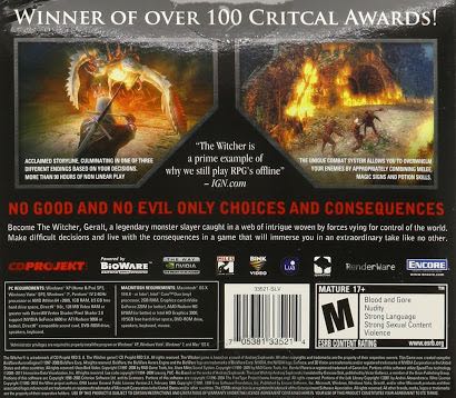 Witcher - Enhanced Edition, The - PC (Atari - 1) video game collectible [Barcode 3546430149348] - Main Image 2