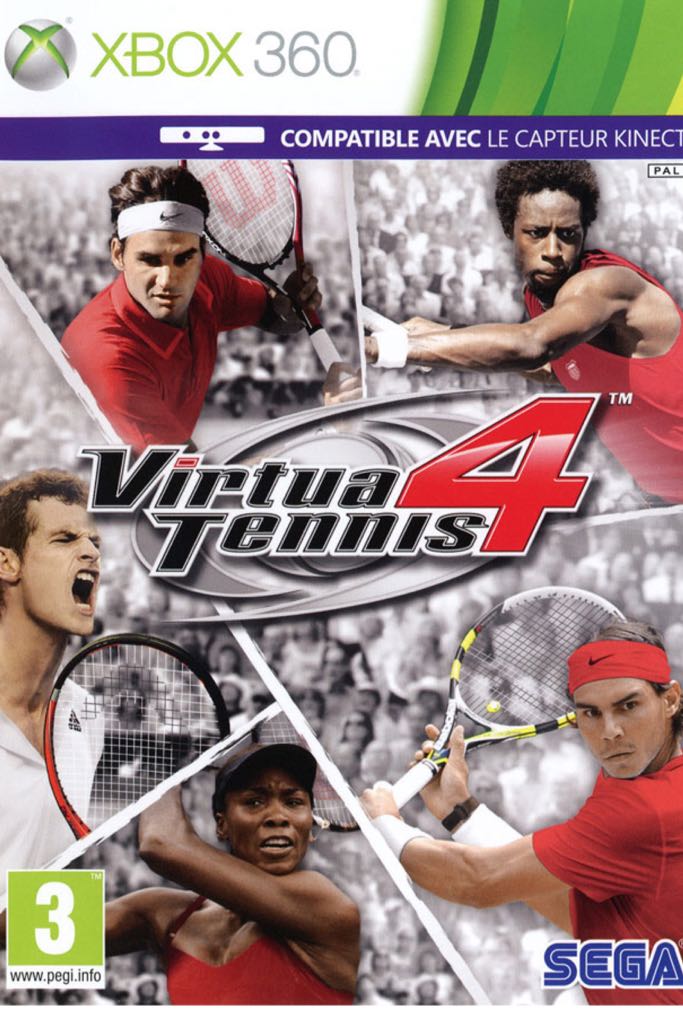 Virtual Tennis 4 - Microsoft Xbox 360 video game collectible - Main Image 1