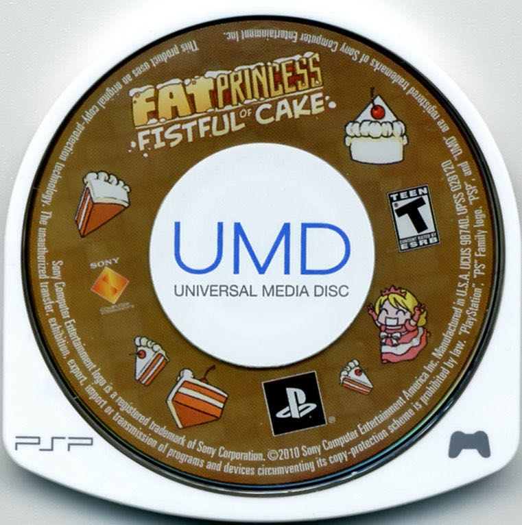 Fat Princess: Fistful of Cakes - Sony PlayStation Portable (PSP) (Sony Computer Entertainment Europe - 1) video game collectible [Barcode 711719874027] - Main Image 4