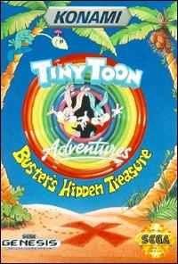 Tiny Toon Adventures: Buster’s Hidden Treasure - Sega Genesis (Mega Drive) video game collectible - Main Image 1
