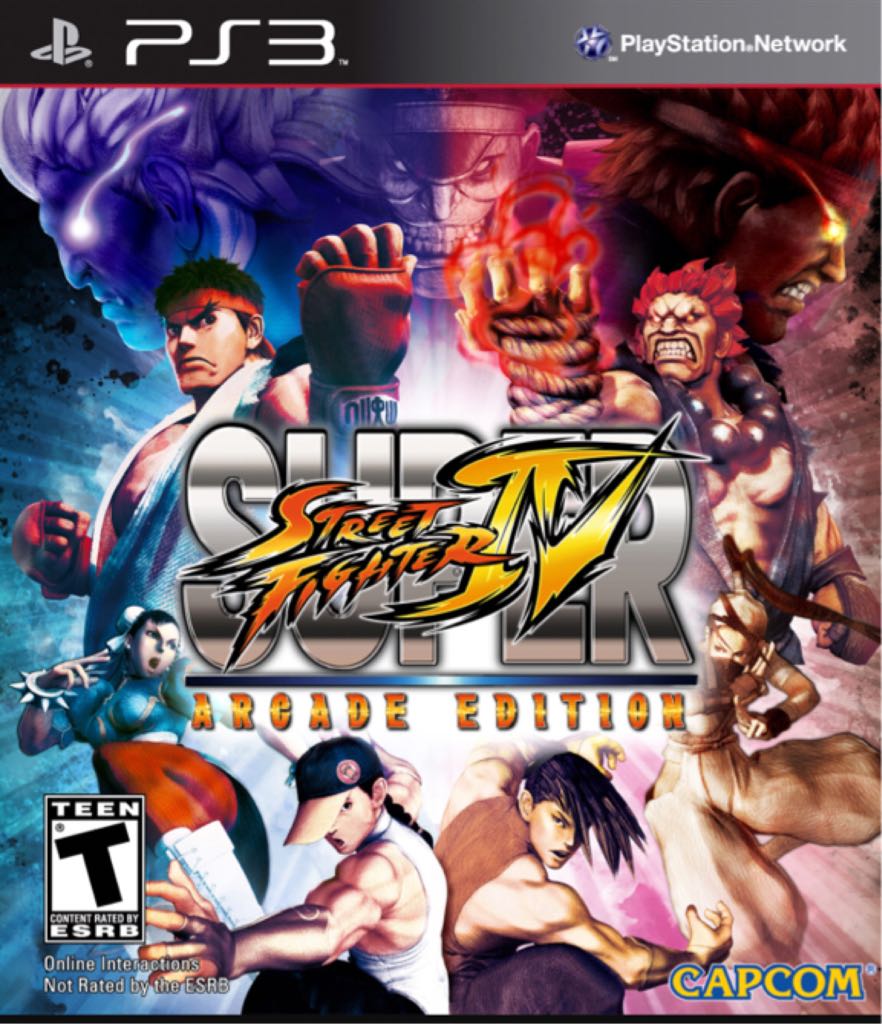Street Fighter IV Arcade Edition - Sony PlayStation 3 (PS3) video game collectible - Main Image 1