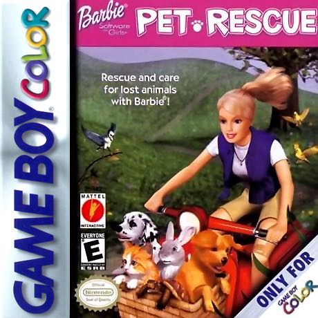 Barbie Pet Rescue - Nintendo Game Boy Color video game collectible - Main Image 1