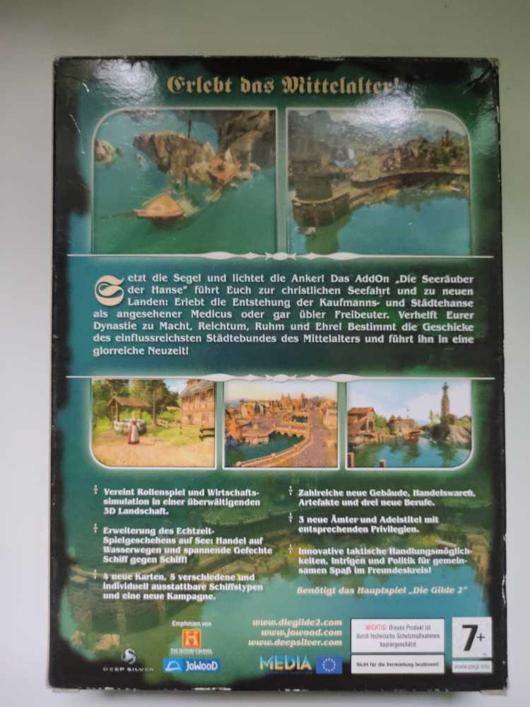 Die Gilde 2 - Die Seeräuber Der Hanse - PC (1) video game collectible [Barcode 4020628983000] - Main Image 2