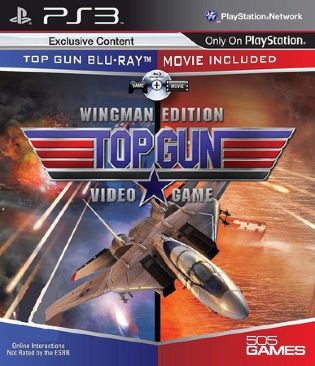 Top Gun Wingman Edition - Sony PlayStation 3 (PS3) (505 Games - 1) video game collectible - Main Image 1