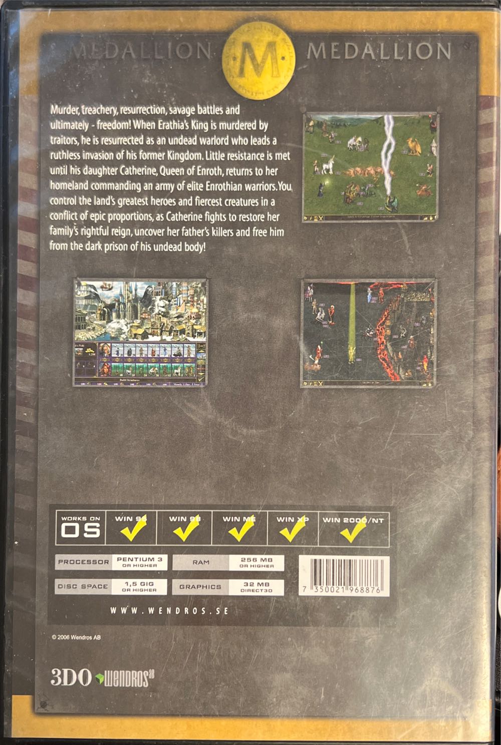 Heroes Of Might & Magic 3 - PC video game collectible - Main Image 2