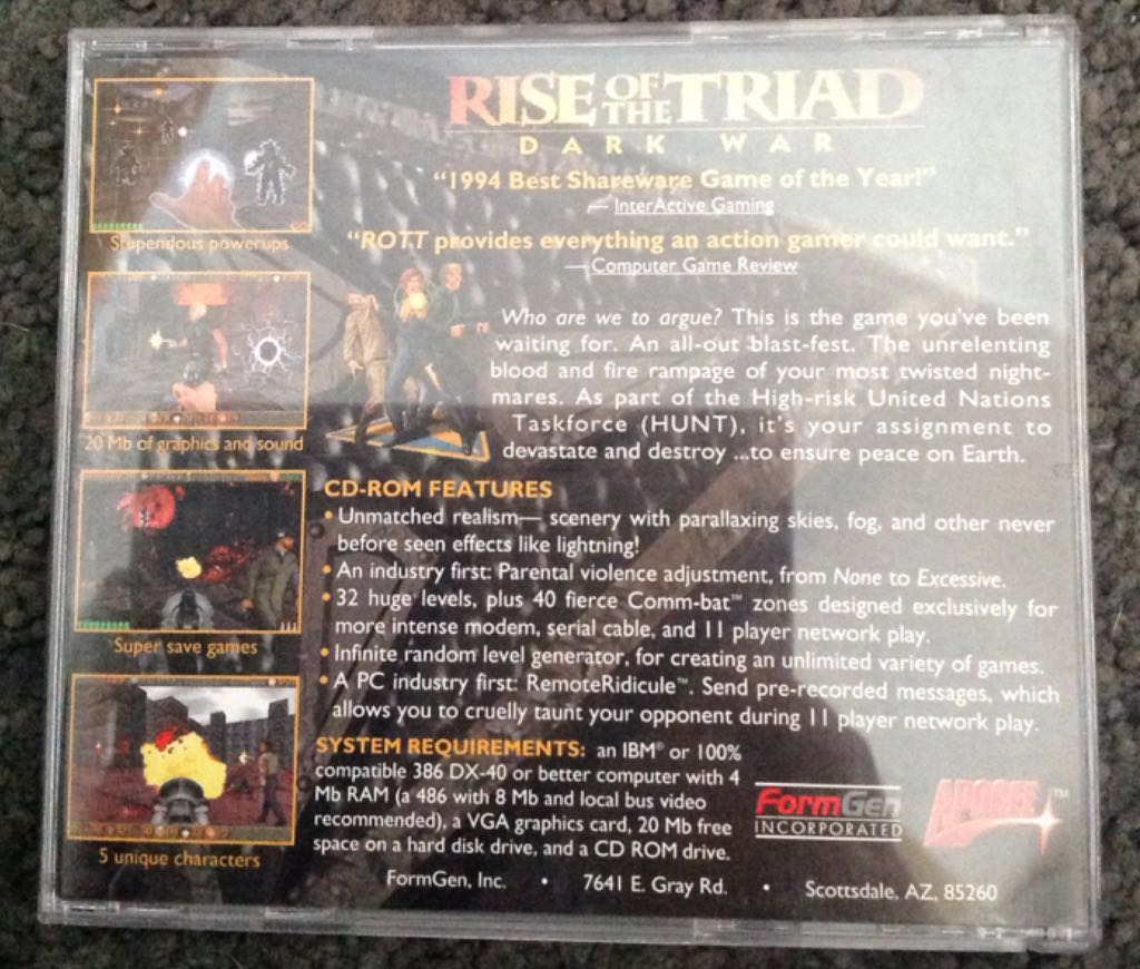 Rise Of The Triad: Dark War - PC video game collectible - Main Image 2