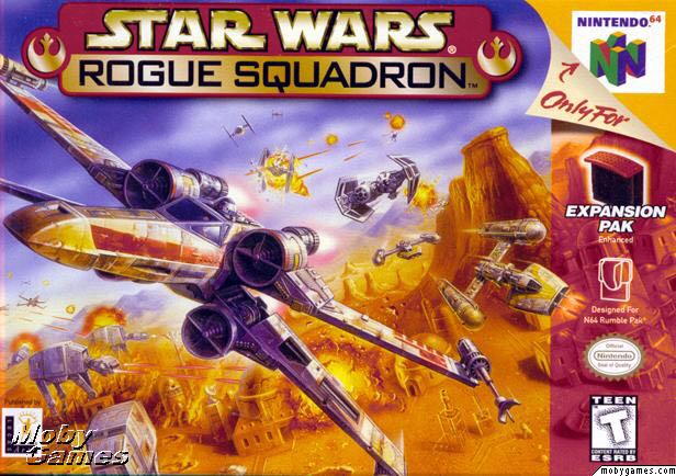 Star Wars Rouge Squadron - Nintendo 64 (N64) video game collectible - Main Image 1