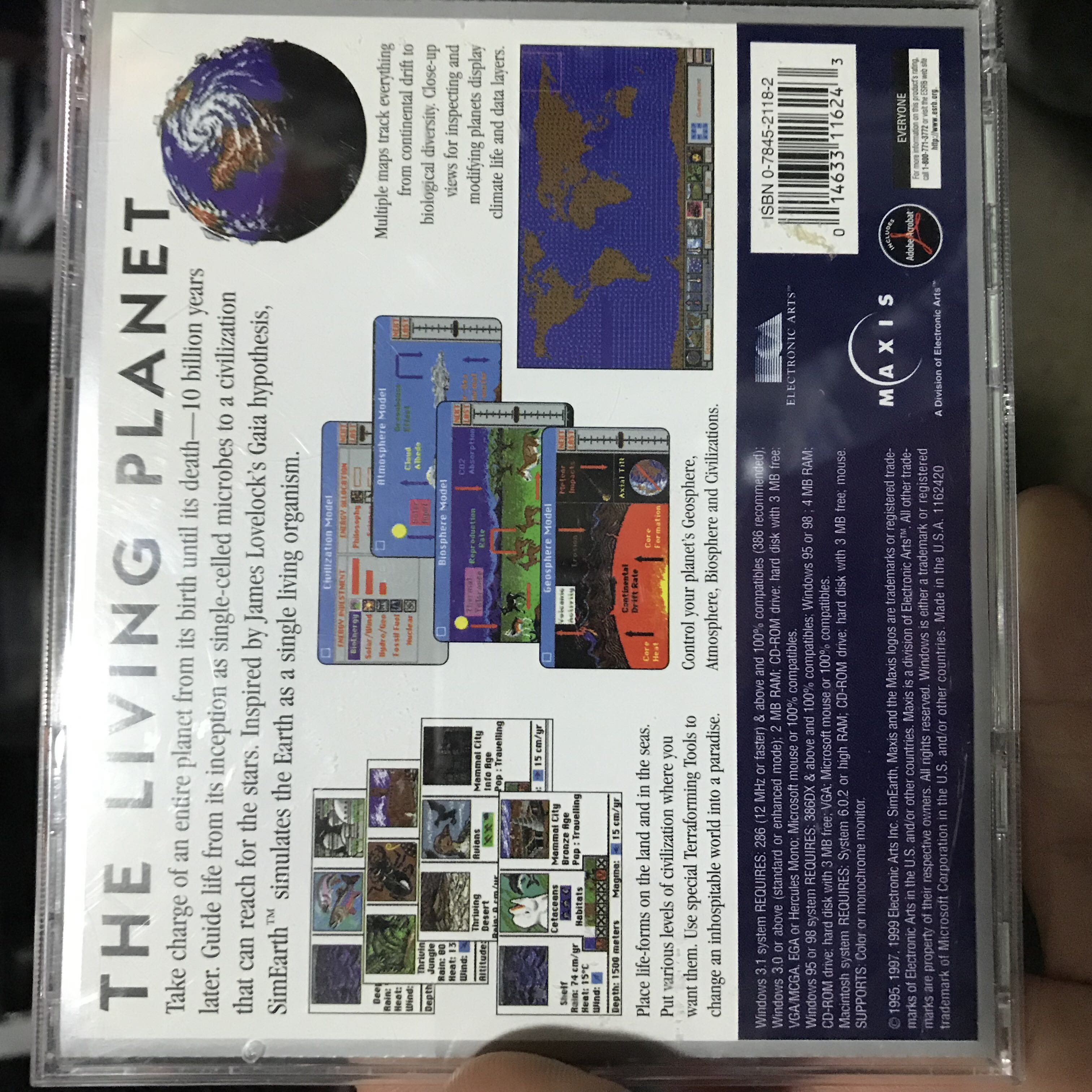Sim Earth - PC video game collectible - Main Image 2