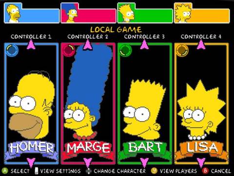 The Simpsons Arcade Game - Sony PlayStation 3 (PS3) (2) video game collectible - Main Image 2