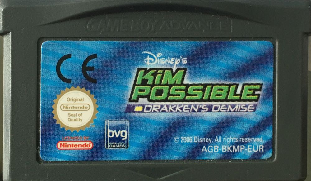 Kim Possible - Nintendo Game Boy Advance (GBA) video game collectible - Main Image 2