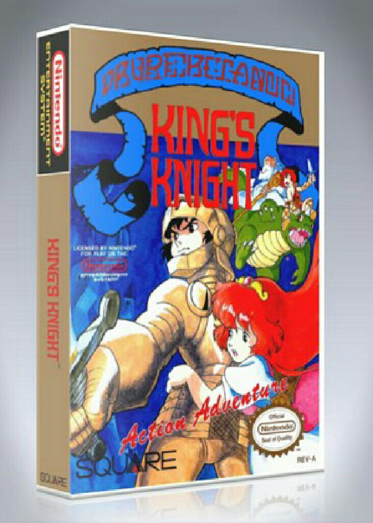 King’s Knight - Nintendo Entertainment System (NES) video game collectible - Main Image 1