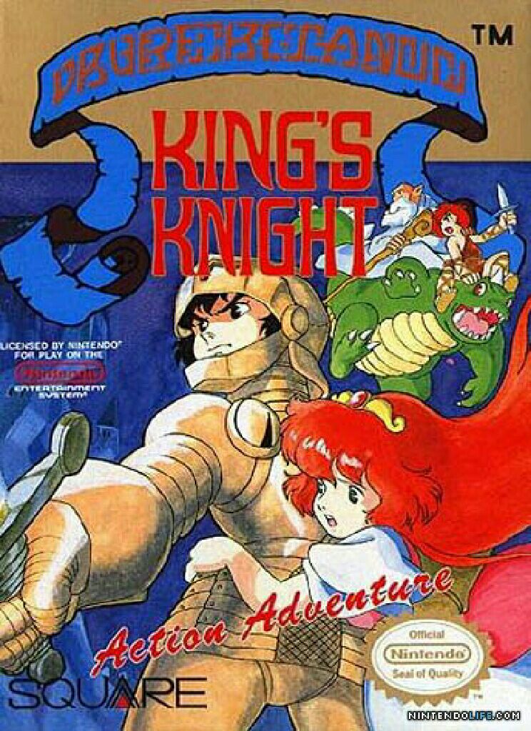 King’s Knight - Nintendo Entertainment System (NES) video game collectible - Main Image 1