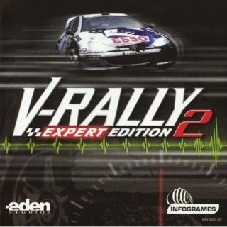 V-Rally 2: Expert Edition - Sega Dreamcast (Infogrames - 1-4) video game collectible [Barcode 3546430008140] - Main Image 1