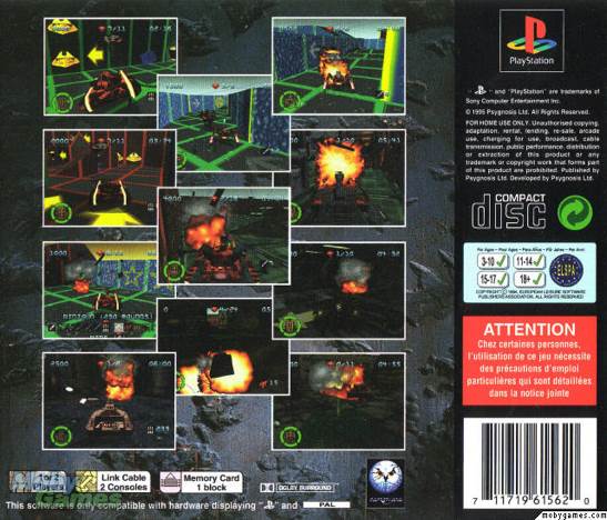 Assault Rigs - Sony PlayStation video game collectible [Barcode 711719615620] - Main Image 2
