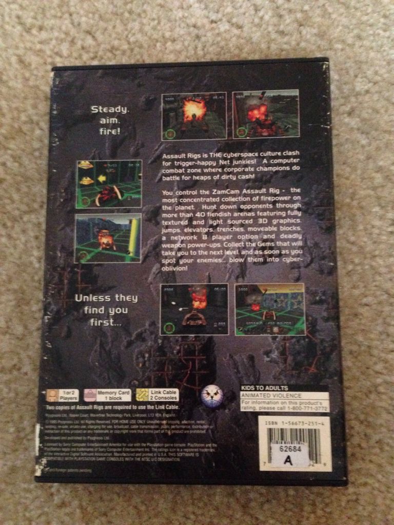 Assault Rigs - Sony PlayStation video game collectible - Main Image 2