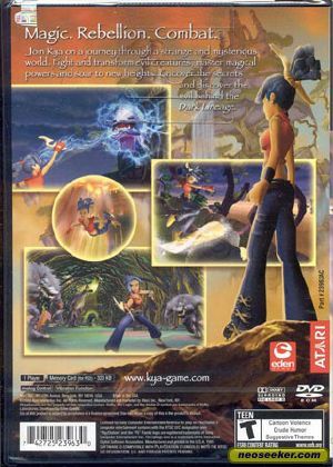 Kya Dark Lineage - Sony PlayStation 2 (PS2) (Atari - 1) video game collectible [Barcode 3546430107621] - Main Image 2