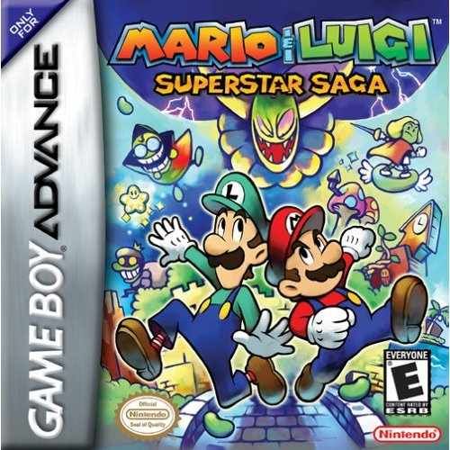 Mario And Luigi Superstar Saga - Nintendo Game Boy Advance (GBA) (Nintendo - 1) video game collectible - Main Image 1