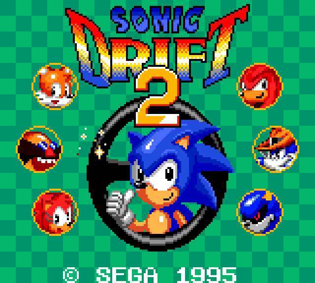 Sonic Drift 2 - Sega Game Gear (Missing Manual 1 Players) video game collectible - Main Image 3