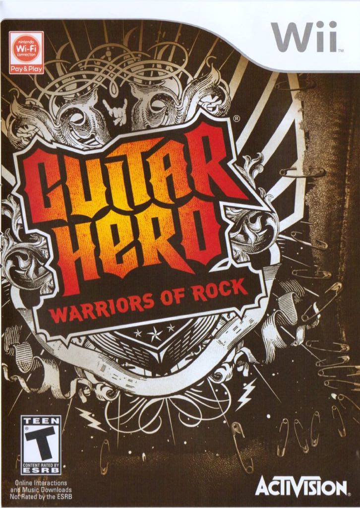 Guitar Hero: Warriors Of Rock - Nintendo Wii video game collectible - Main Image 1