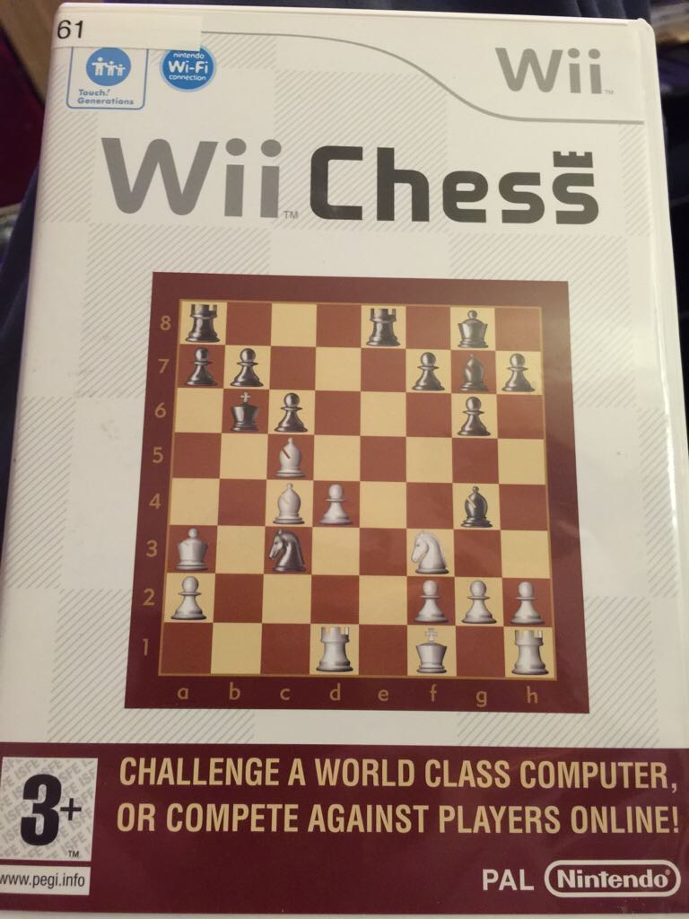 Wii Chess - Nintendo Wii video game collectible - Main Image 1