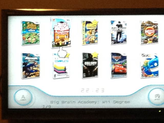 Big Brain Academy: Wii Degree - Nintendo Wii video game collectible - Main Image 1