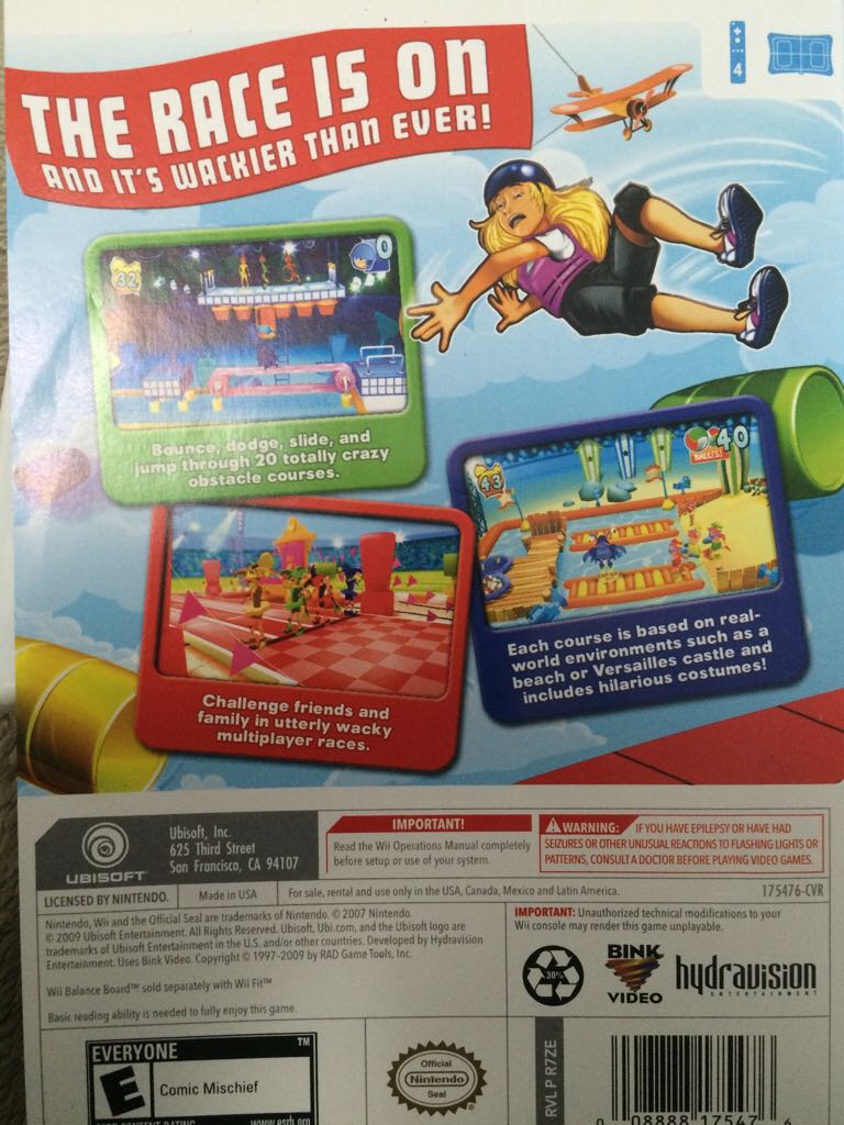 Team Elimination Games - Nintendo Wii (Ubisoft Entertainment - 1-4) video game collectible [Barcode 008888175476] - Main Image 2