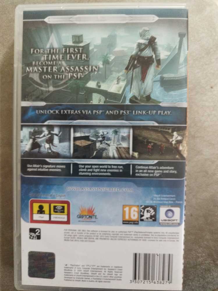 Assassin’s Creed: Bloodlines - Sony PlayStation Portable (PSP) video game collectible [Barcode 3307215638279] - Main Image 2