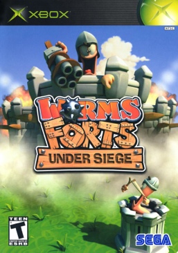 Worms Forts: Under Siege - Microsoft Xbox (Sega - 4) video game collectible [Barcode 03860151] - Main Image 1