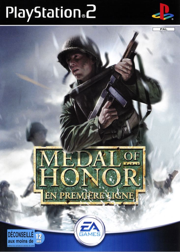 Medal of Honor : En Première Ligne - Sony PlayStation 2 (PS2) video game collectible - Main Image 1