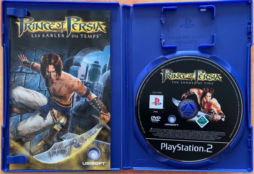 Prince of Persia : Les Sables du Temps - Sony PlayStation 2 (PS2) (Ubisoft - 1) video game collectible [Barcode 3307210130624] - Main Image 3
