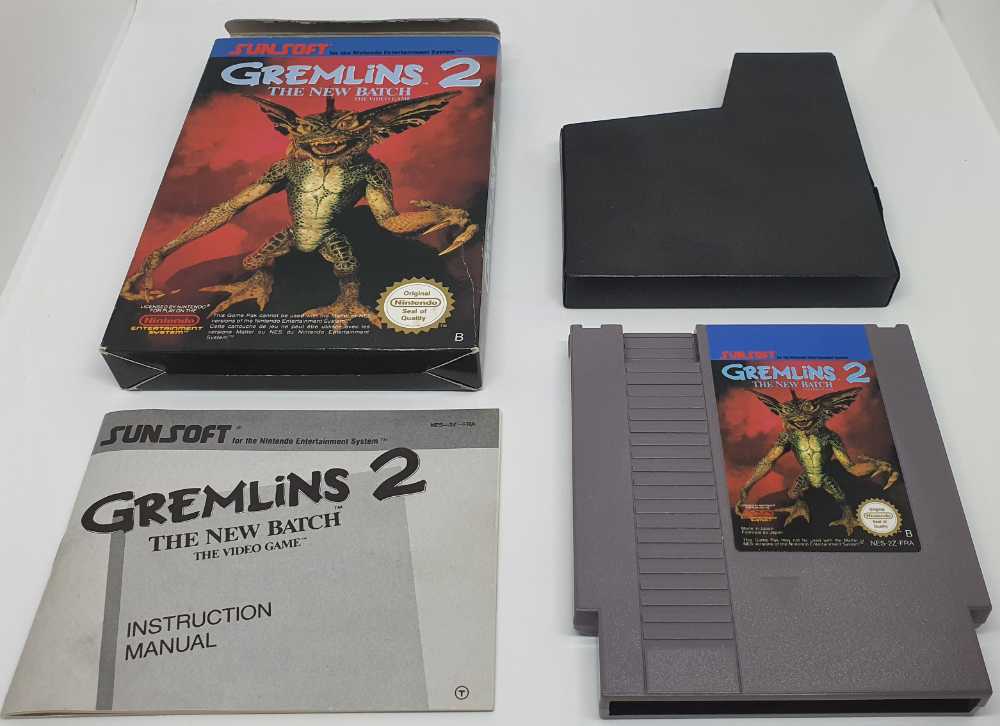 Gremlins 2: The New Batch - Nintendo Entertainment System (NES) (SunSoft - 1) video game collectible [Barcode 020763110143] - Main Image 3