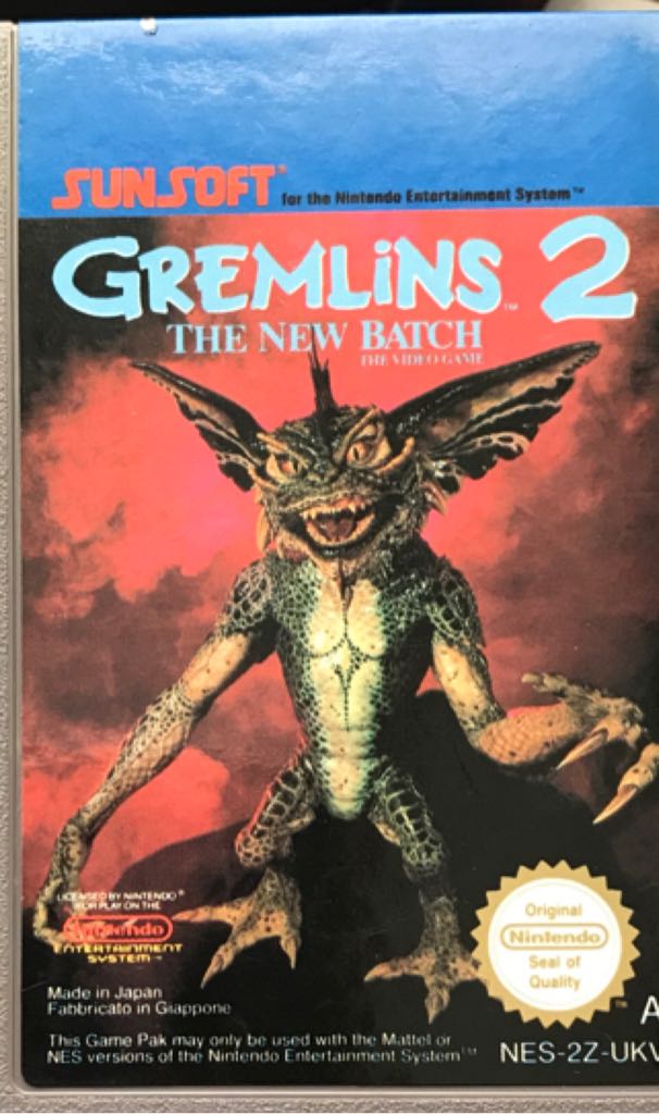 Gremlins 2: The New Batch - Nintendo Entertainment System (NES) video game collectible - Main Image 1