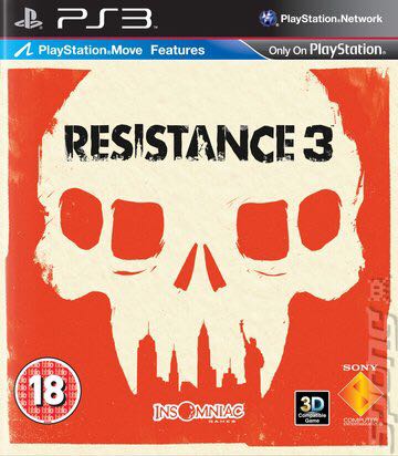 Resistance 3 - Sony PlayStation 3 (PS3) (Insomniac - 1-24) video game collectible [Barcode 711719128298] - Main Image 2