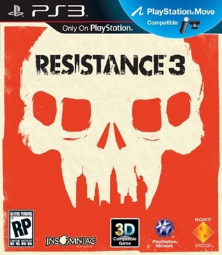 Resistance 3 - Sony PlayStation 3 (PS3) (Sony Computer Entertainment - 16) video game collectible [Barcode 711719817628] - Main Image 1