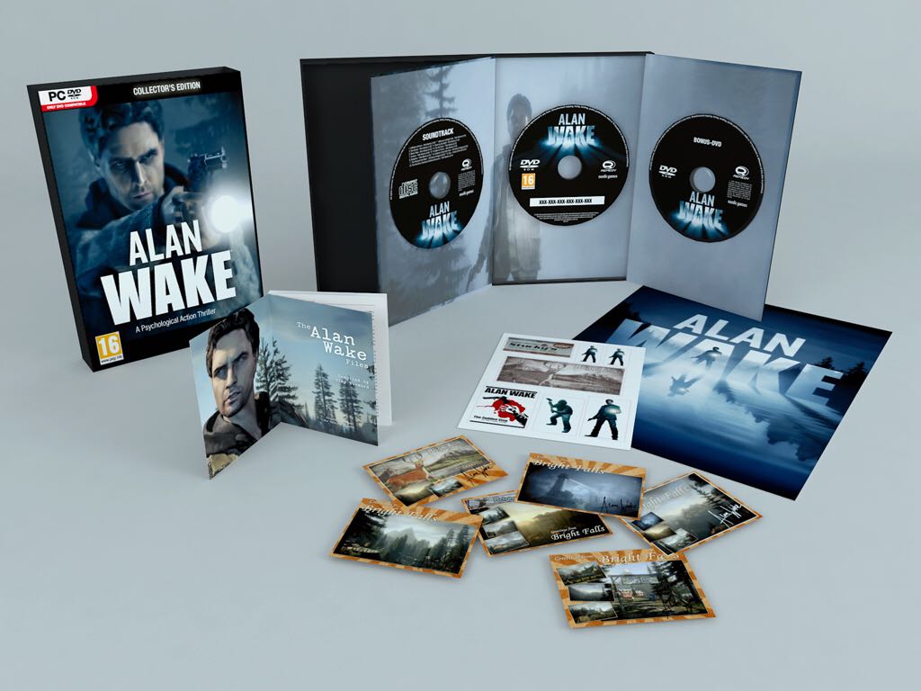 Alan Wake Collector’s Edition - PC (Remedy - 1) video game collectible [Barcode 9006113001409] - Main Image 2