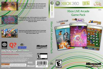 Xbox Live Arcade Game Pack - Microsoft Xbox 360 video game collectible - Main Image 2